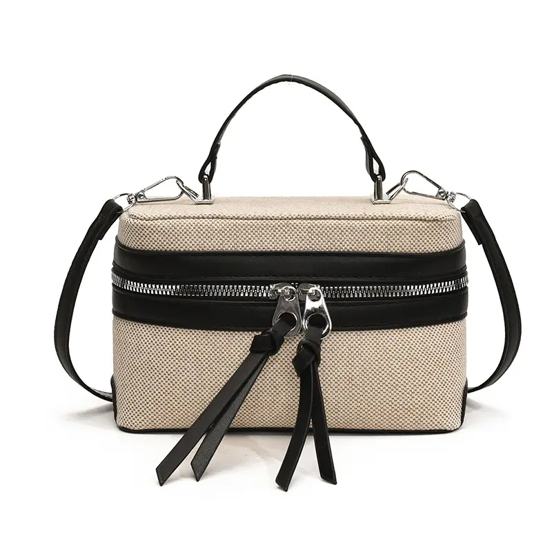 2026 Summer Crossbody Bag for Women Pink Beige - Image 6