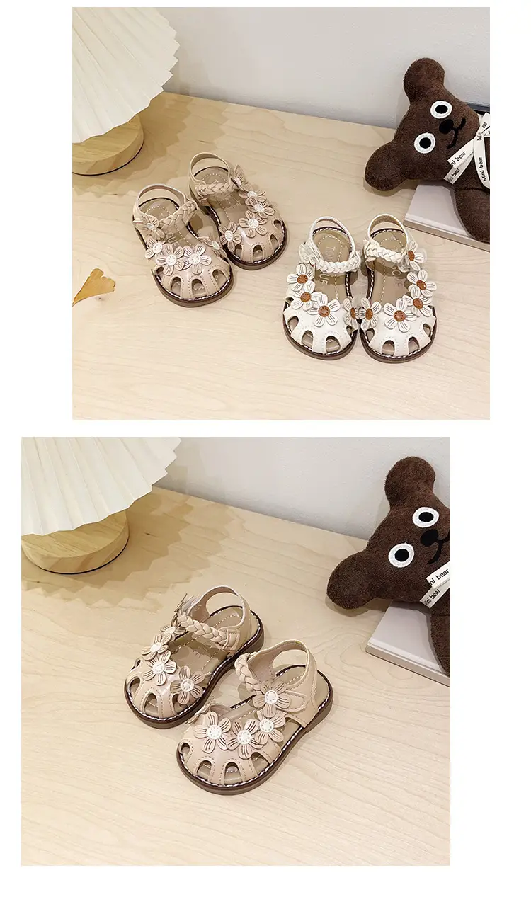 Baby Girl Sandals Summer New Soft Sole Children's Princess Shoes — feature 2
