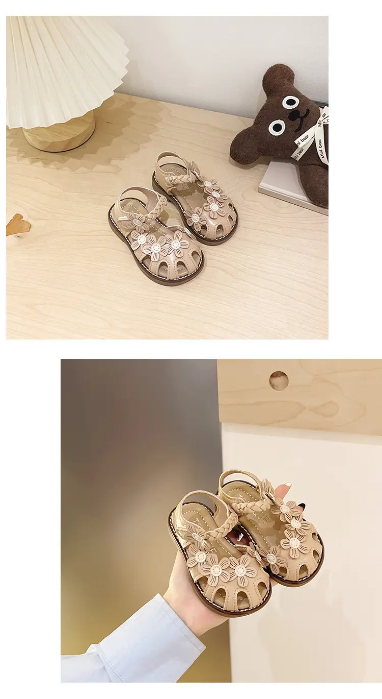 Baby Girl Sandals Summer New Soft Sole Children's Princess Shoes — feature 4