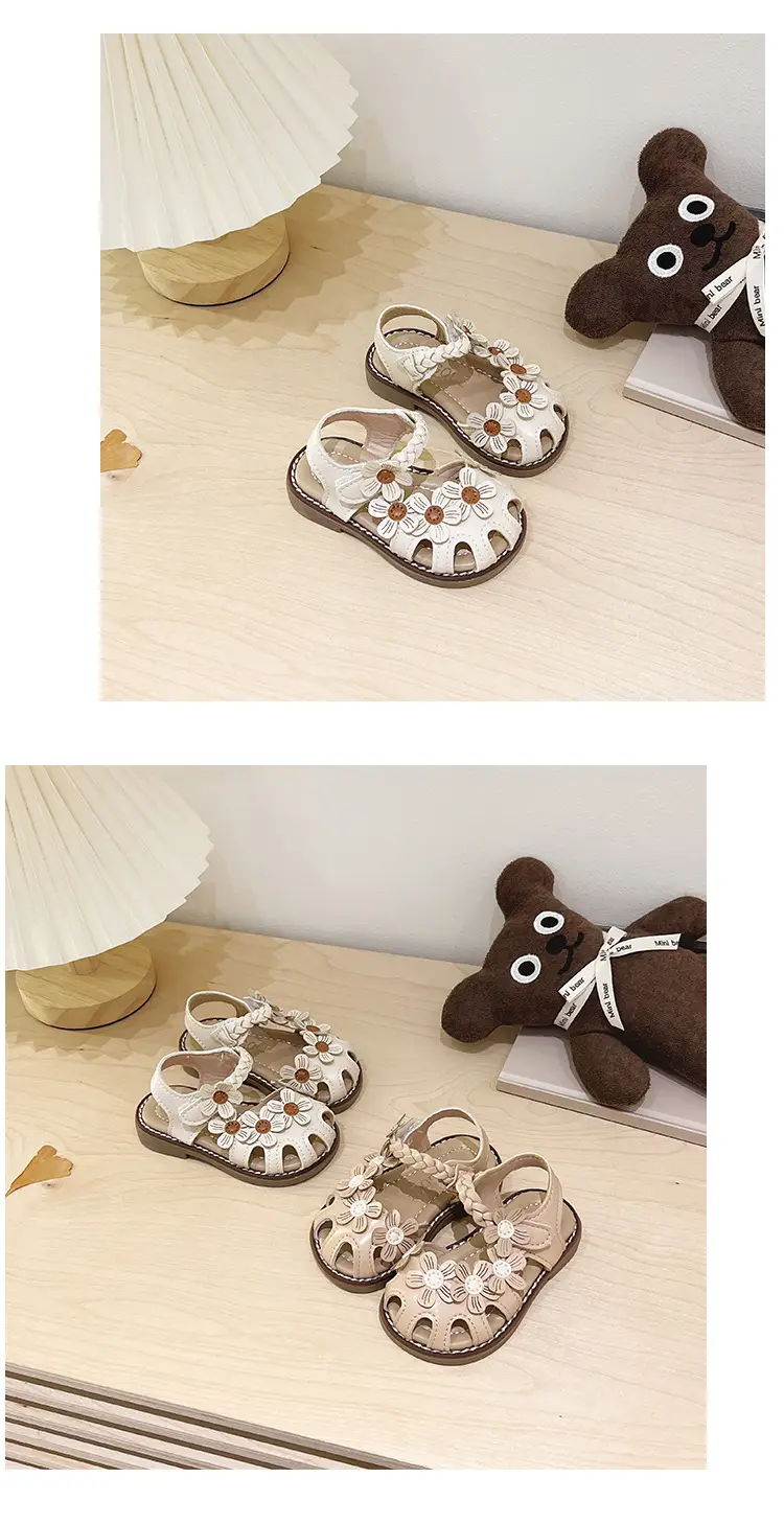 Baby Girl Sandals Summer New Soft Sole Children's Princess Shoes — feature 7