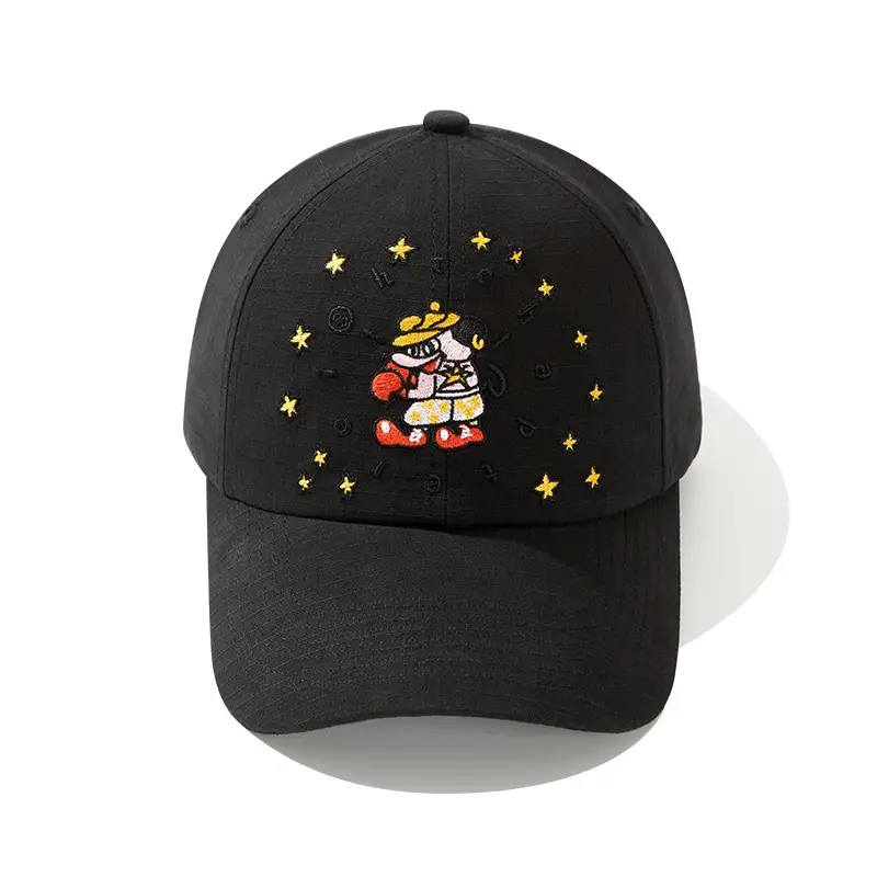 American Flag Pixel Cartoon Cap for Men Women — feature 7