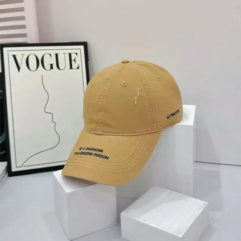 Vintage Embroidered Black Baseball Cap for Men Women - Image 8