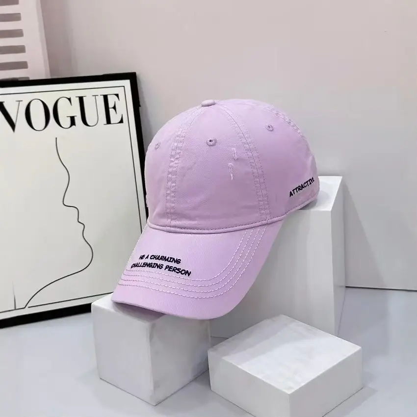 Vintage Embroidered Black Baseball Cap for Men Women - Image 9