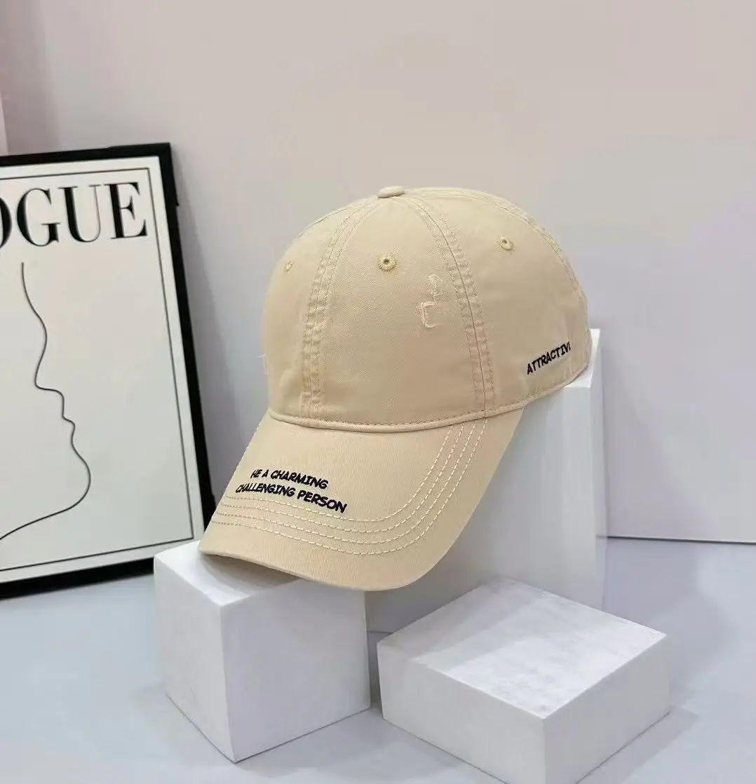 Vintage Embroidered Black Baseball Cap for Men Women — feature 7