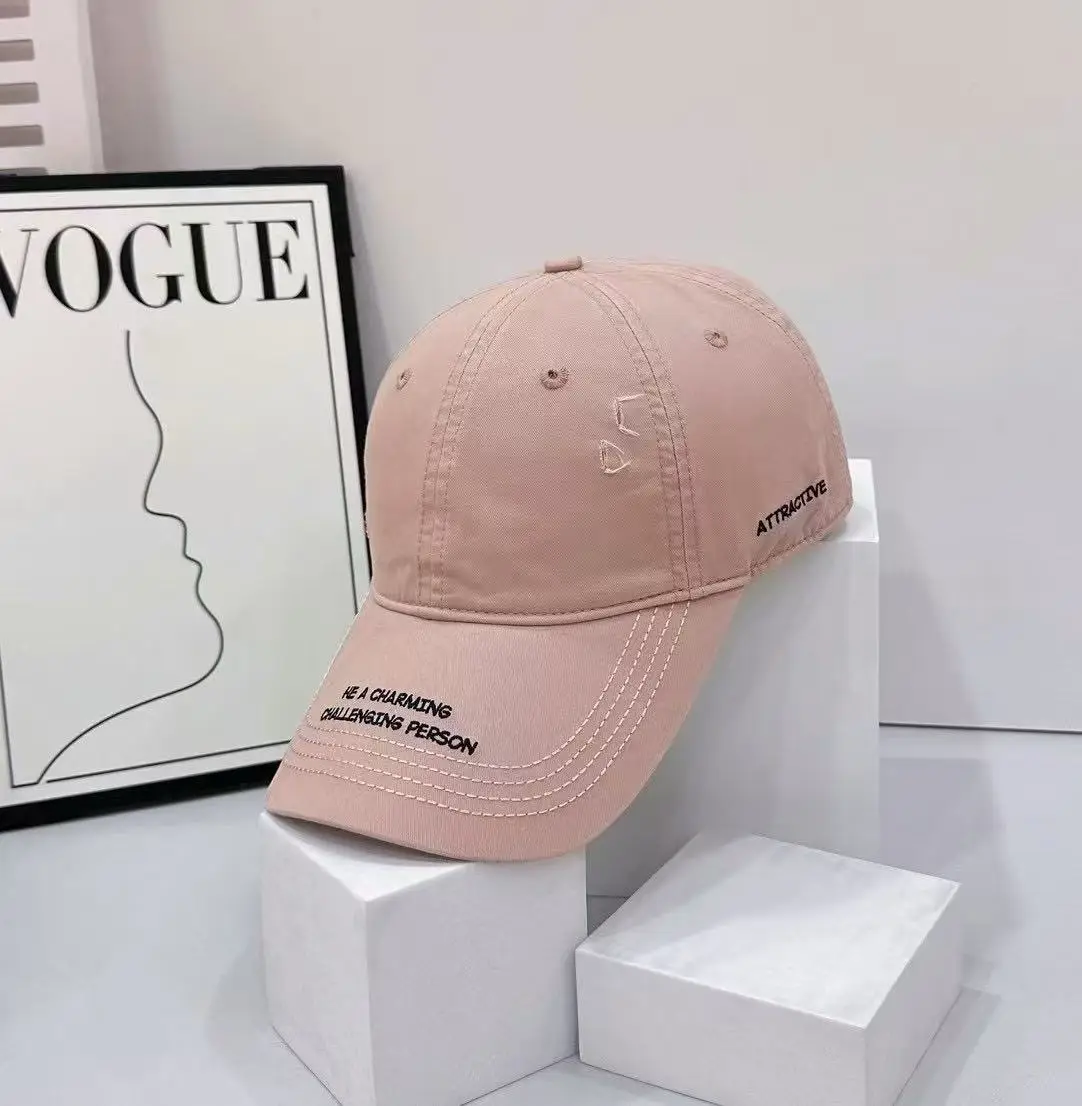 Vintage Embroidered Black Baseball Cap for Men Women - Image 3