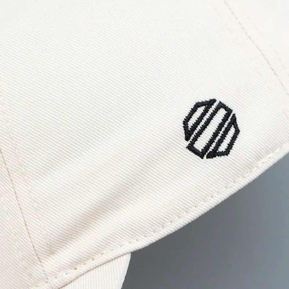 Women's White Embroidered Baseball Cap Spring New — feature 9