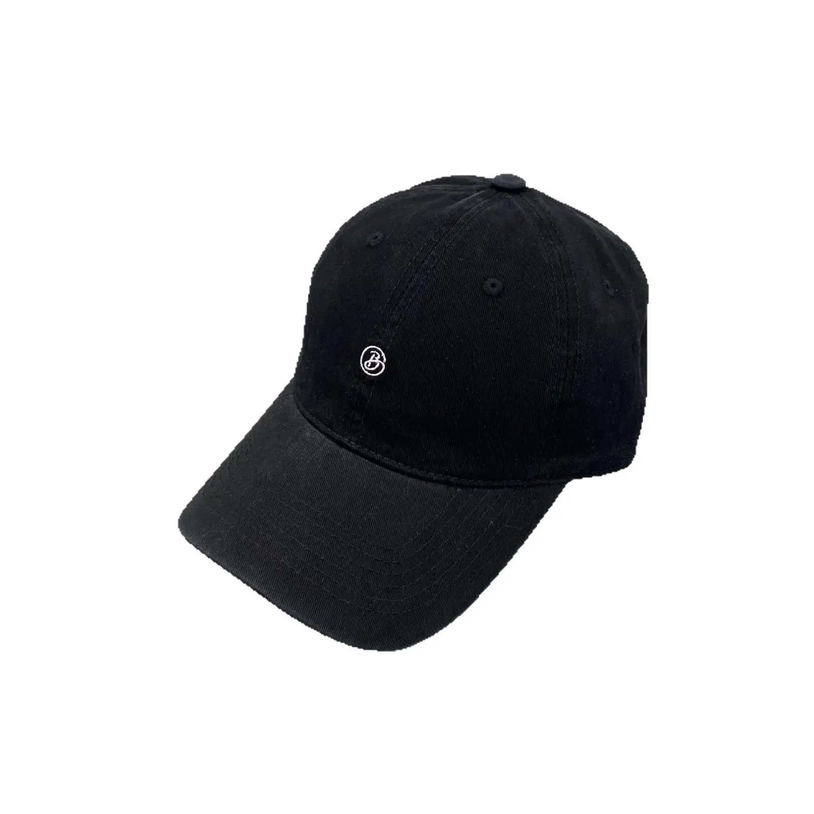Dark Blue Washed Baseball Cap for Men Women Casual Outdoor Sunshade Hat