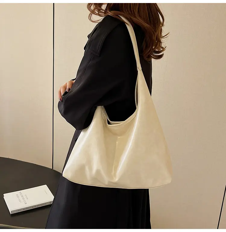 Black Korean Style Textured Shoulder Bag for Women — feature 20