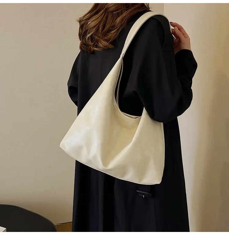 Black Korean Style Textured Shoulder Bag for Women — feature 21