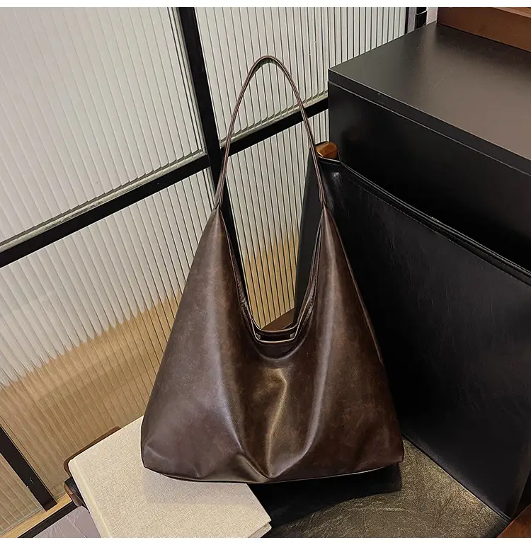 Black Korean Style Textured Shoulder Bag for Women — feature 24