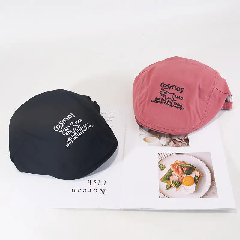 Cute Shark Embroidered Forward Cap Women Spring Summer New Korean-style Cute All-match Big Head Showface Small Cap - Image 8