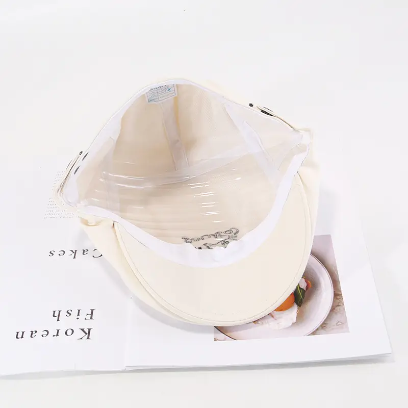 Cute Shark Embroidered Forward Cap Women Spring Summer New Korean-style Cute All-match Big Head Showface Small Cap — feature 13