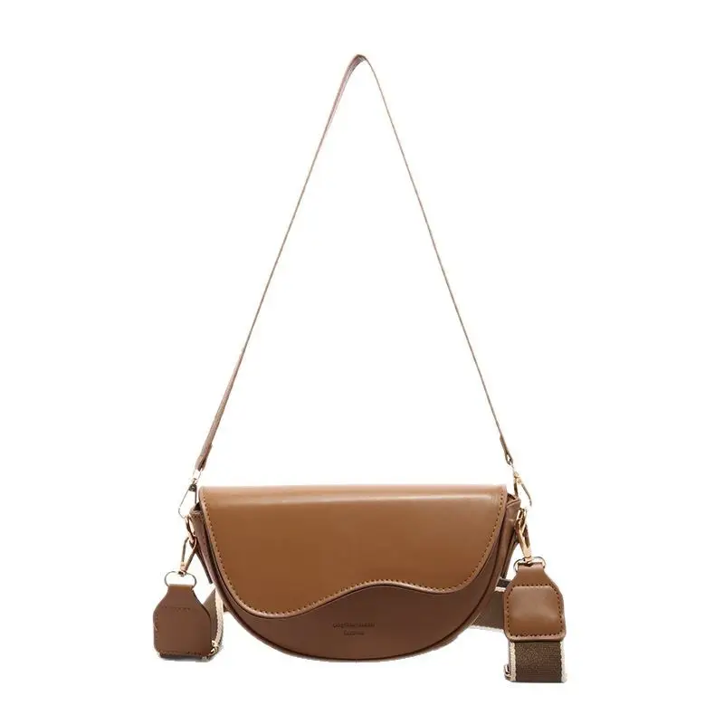 Women's New Leather Shoulder Bag Tan 2024