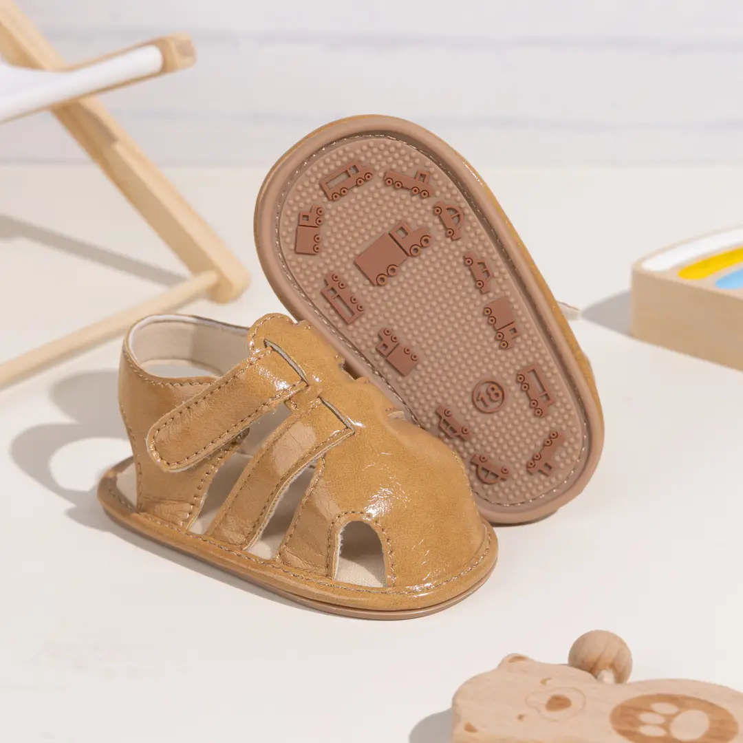 2025 Summer Breathable Baotou Baby Roman Sandals for Boys and Girls Pu Toddler Shoes Baby Shoes — feature 7