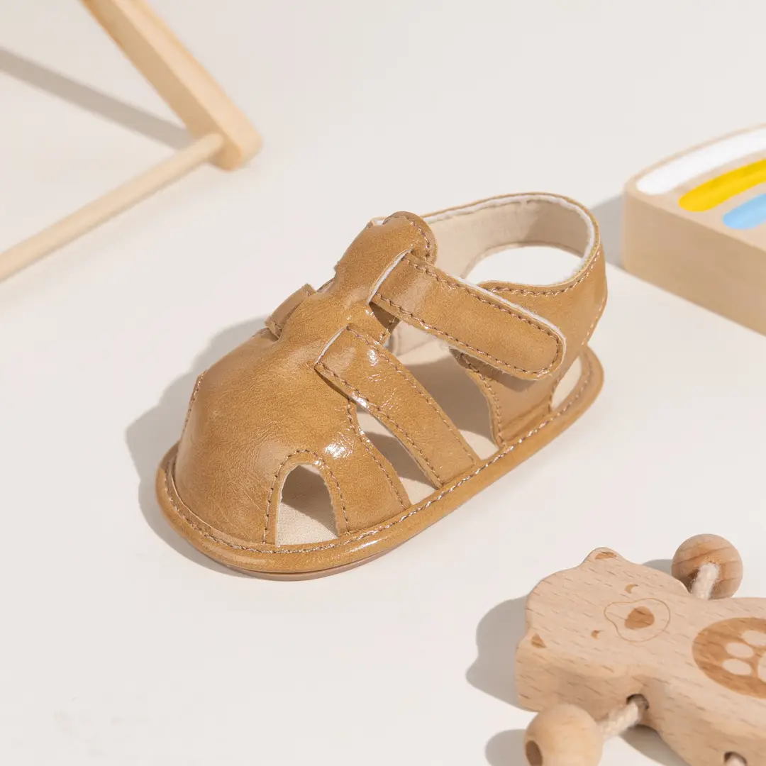 2025 Summer Breathable Baotou Baby Roman Sandals for Boys and Girls Pu Toddler Shoes Baby Shoes — feature 8