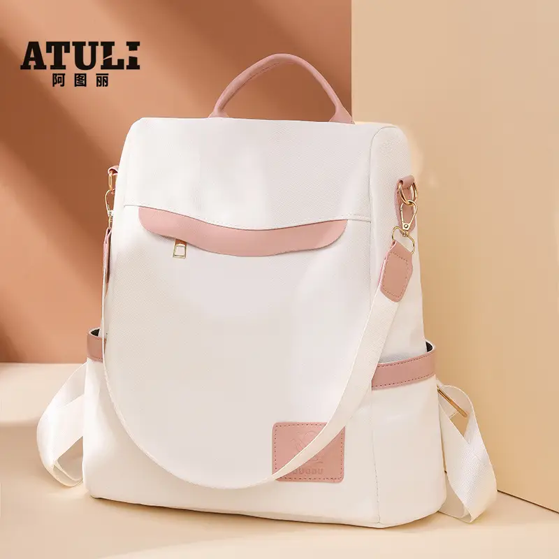 Women's Black Korean Style Dual-Use Backpack 2025 - Image 7