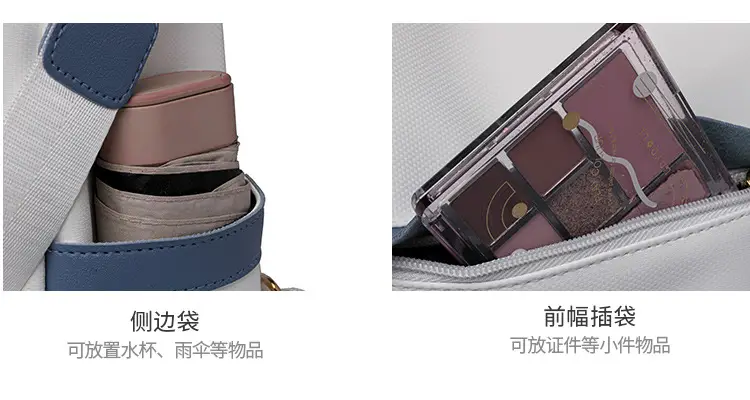 Women's Black Korean Style Dual-Use Backpack 2025 — feature 13