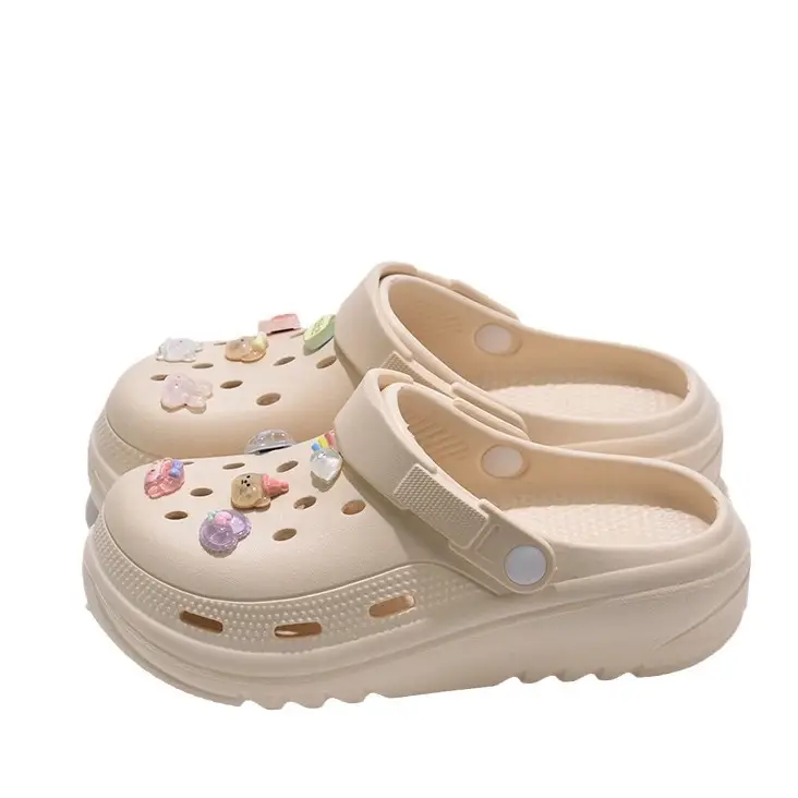 Beach Exclusive ~ Hole Shoes Men's Summer Sports Non-slip Non-smelly EVA Thick Soft Bottom Driving Slippers for Women - Image 8