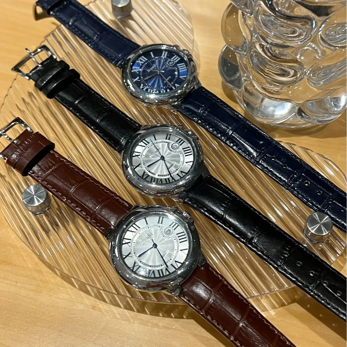 Korean Style Waterproof Calendar Watch for Men Women - Image 7