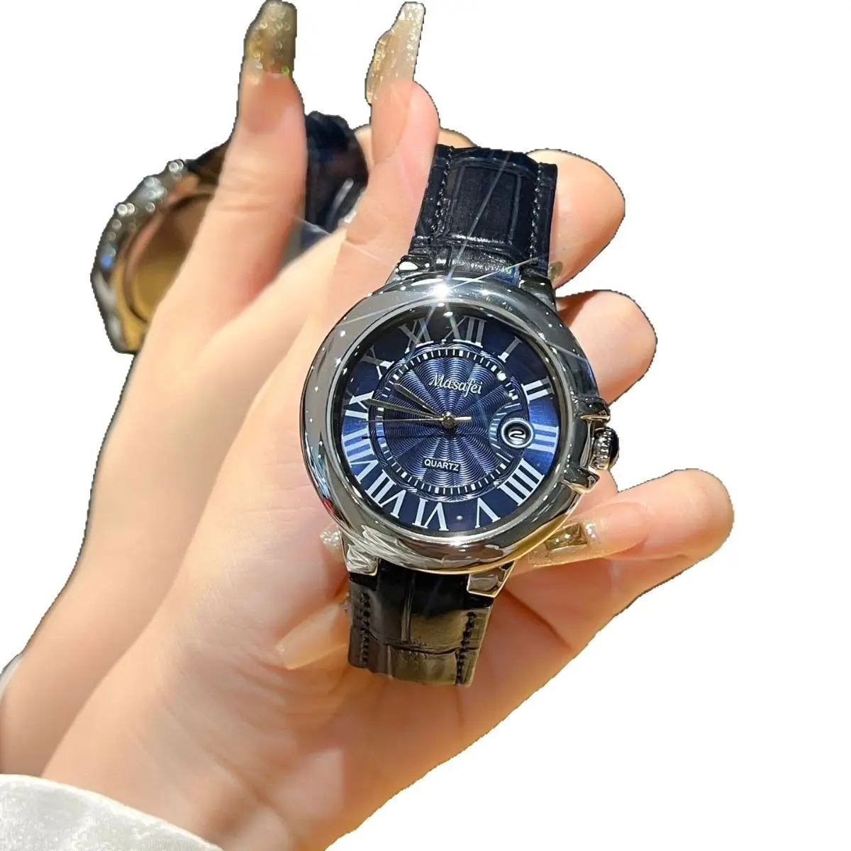 Korean Style Waterproof Calendar Watch for Men Women - Image 8