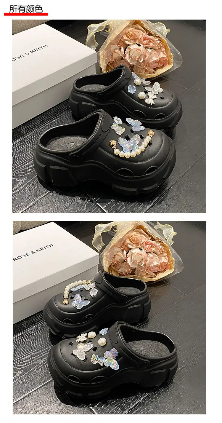 Women's Clogs with Thick Soles for Outdoor Wear, 2025 New Model, Beach Trendy, Ultra-Comfortable, Non-Slip, Closed-Toe Sandals for Women — feature 20