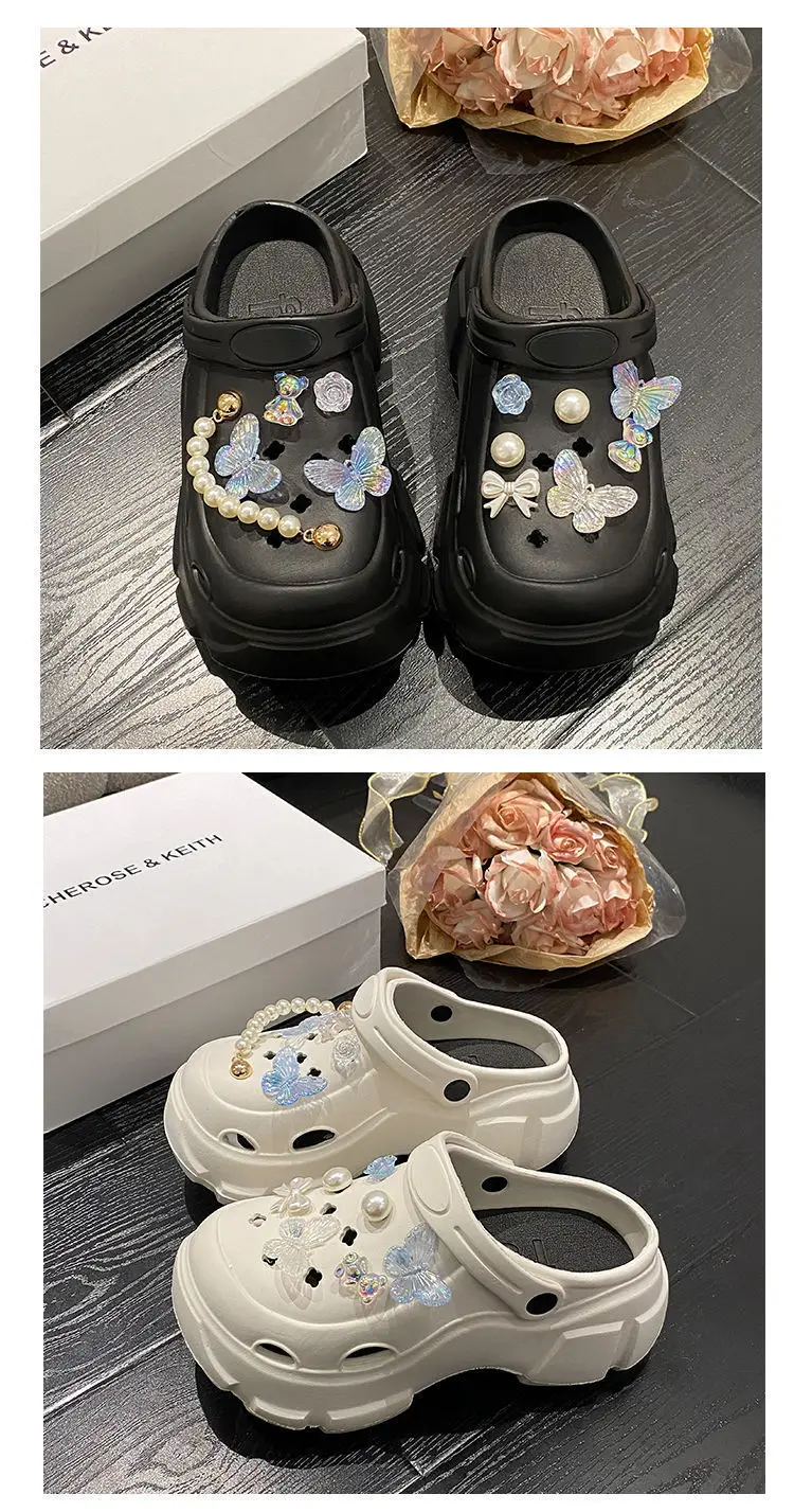 Women's Clogs with Thick Soles for Outdoor Wear, 2025 New Model, Beach Trendy, Ultra-Comfortable, Non-Slip, Closed-Toe Sandals for Women — feature 21