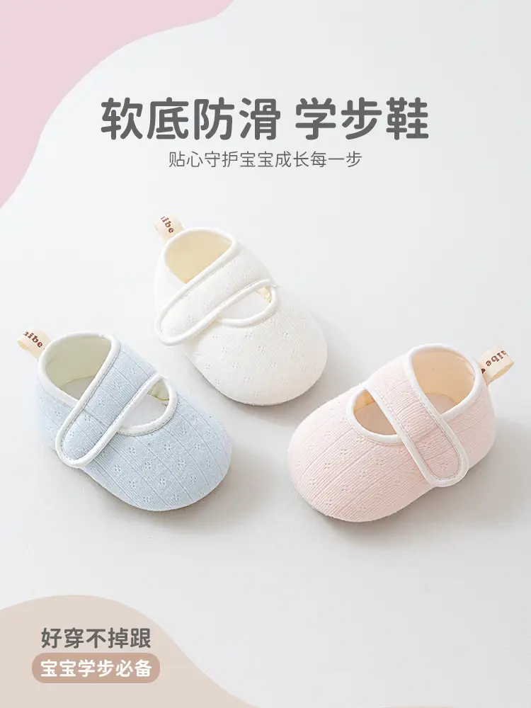 Baby Learning Shoes Soft Sole Non-Slip Velcro 0-2Y - Image 5