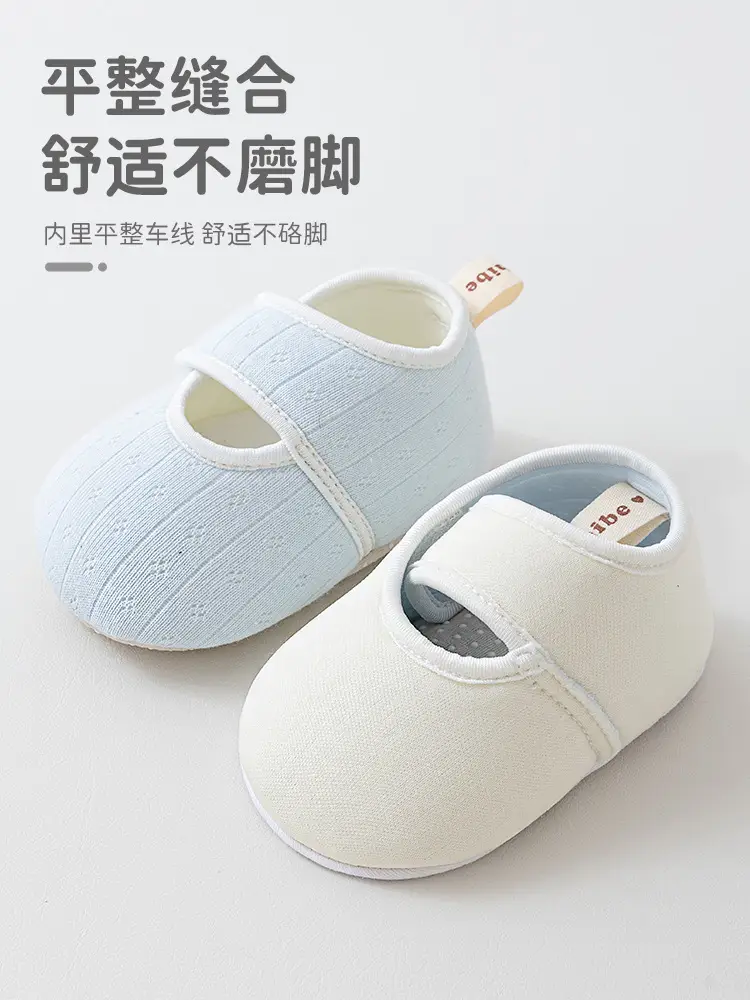 Baby Learning Shoes Soft Sole Non-Slip Velcro 0-2Y - Image 6