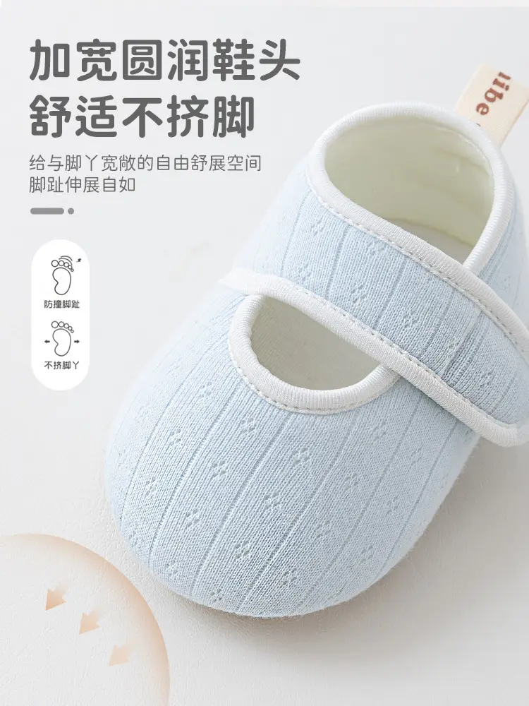 Baby Learning Shoes Soft Sole Non-Slip Velcro 0-2Y - Image 7