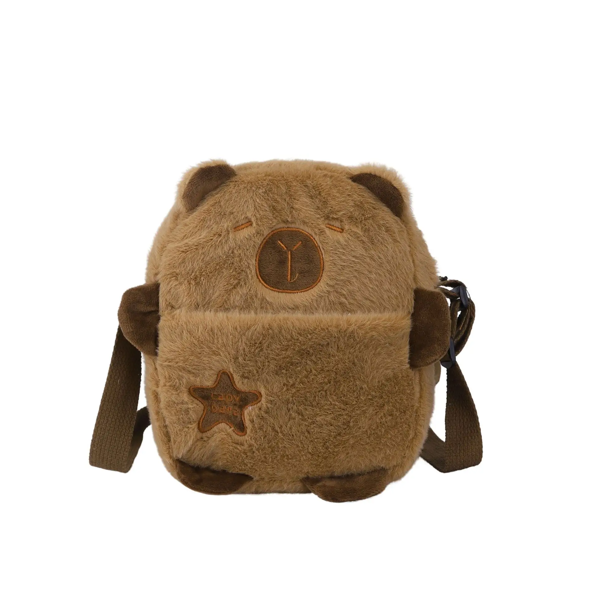 Cute Bear Plush Shoulder Bag for Girls Kids - Image 6