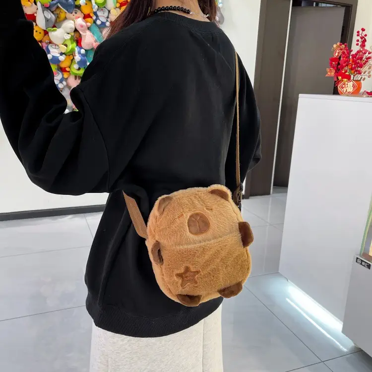 Cute Bear Plush Shoulder Bag for Girls Kids — feature 11