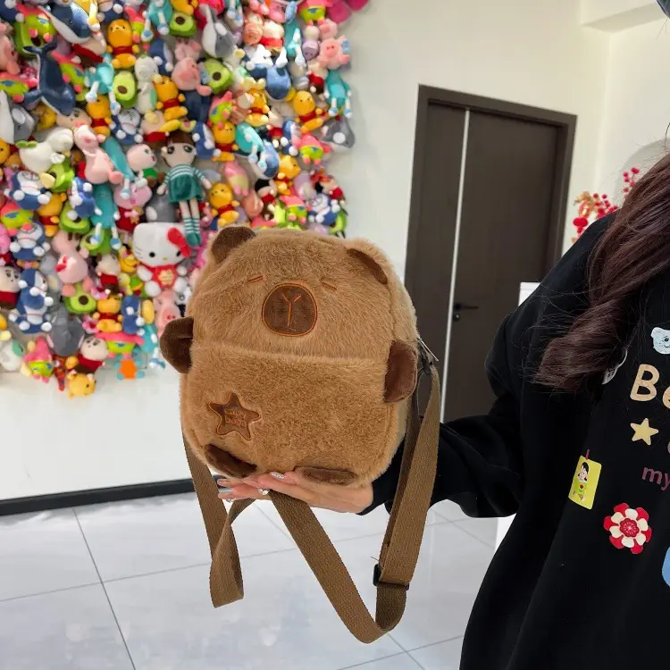Cute Bear Plush Shoulder Bag for Girls Kids — feature 15