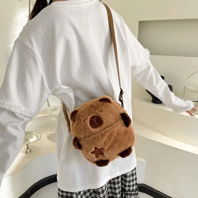 Cute Bear Plush Shoulder Bag for Girls Kids — feature 16