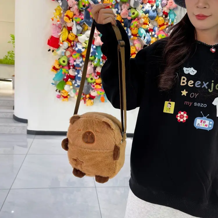 Cute Bear Plush Shoulder Bag for Girls Kids — feature 18