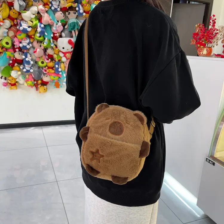 Cute Bear Plush Shoulder Bag for Girls Kids — feature 20