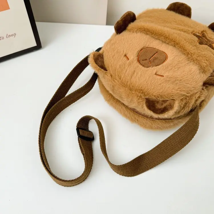 Cute Bear Plush Shoulder Bag for Girls Kids — feature 25