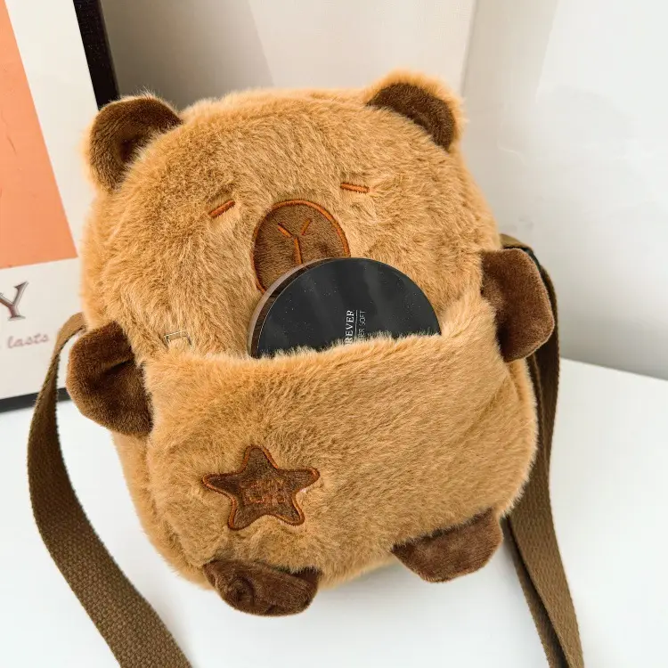 Cute Bear Plush Shoulder Bag for Girls Kids — feature 28