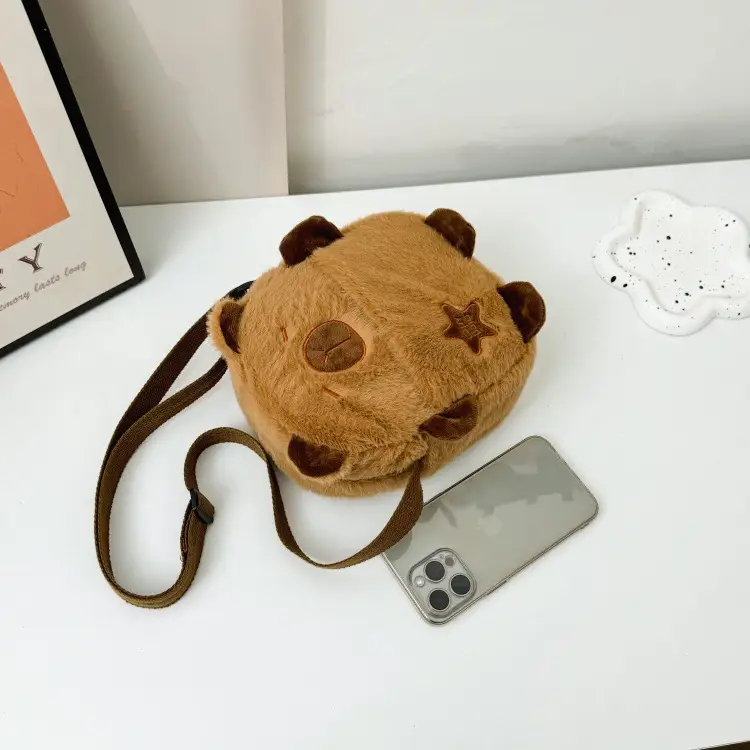 Cute Bear Plush Shoulder Bag for Girls Kids — feature 29