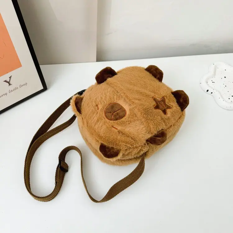 Cute Bear Plush Shoulder Bag for Girls Kids — feature 34