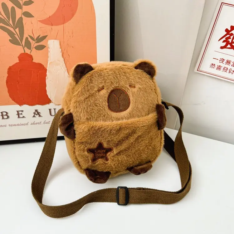Cute Bear Plush Shoulder Bag for Girls Kids — feature 36