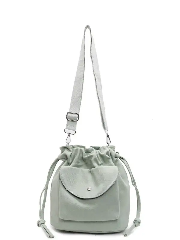 Women's Pleated Shoulder Messenger Bag Tan 2025