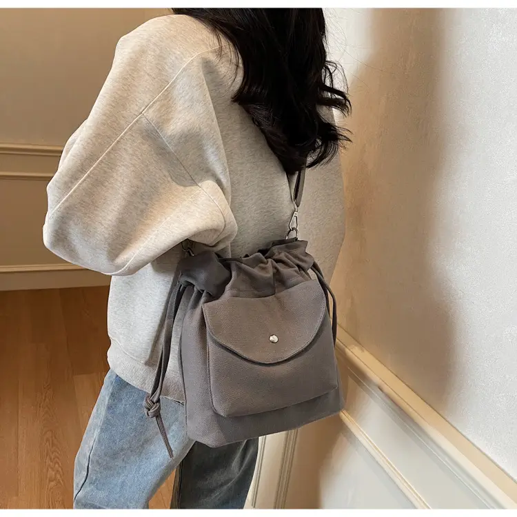 Women's Pleated Shoulder Messenger Bag Tan 2025 — feature 21