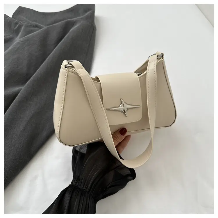 2025 Summer Shoulder Bag Black Four Corner Star Women — feature 20
