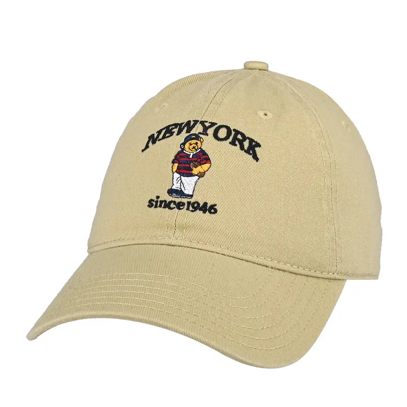 Vintage New York Baseball Cap Green Denim 1946
