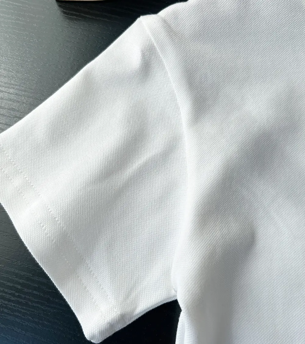 2025 Boys Polo T-Shirt White Short Sleeve β feature 5