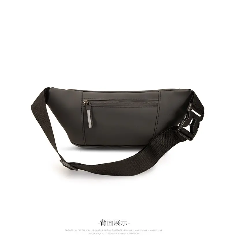 Men's Crossbody Phone Bag Black Large Capacity — feature 14