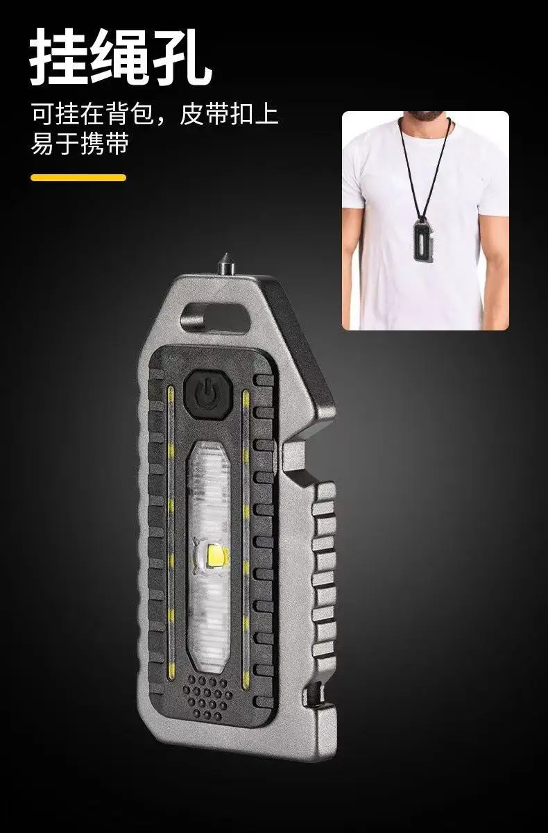 Ultra-Portable Mini LED Flashlight with Strong Light & Keychain Design — feature 6