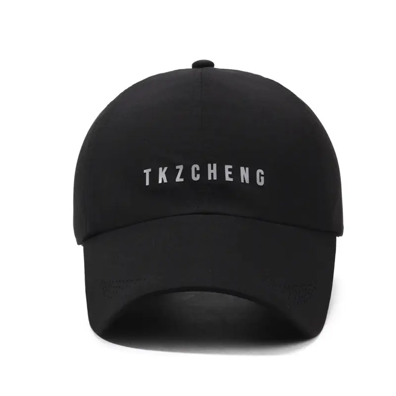 Black Unisex Running Cap with TKZENG Logo - Image 11