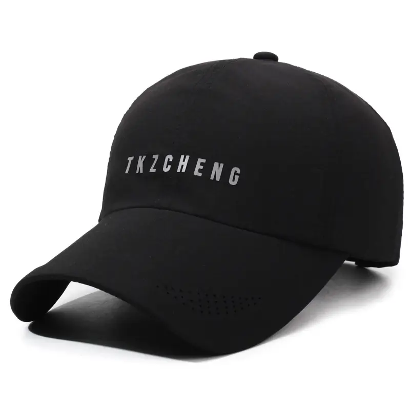 Black Unisex Running Cap with TKZENG Logo - Image 14