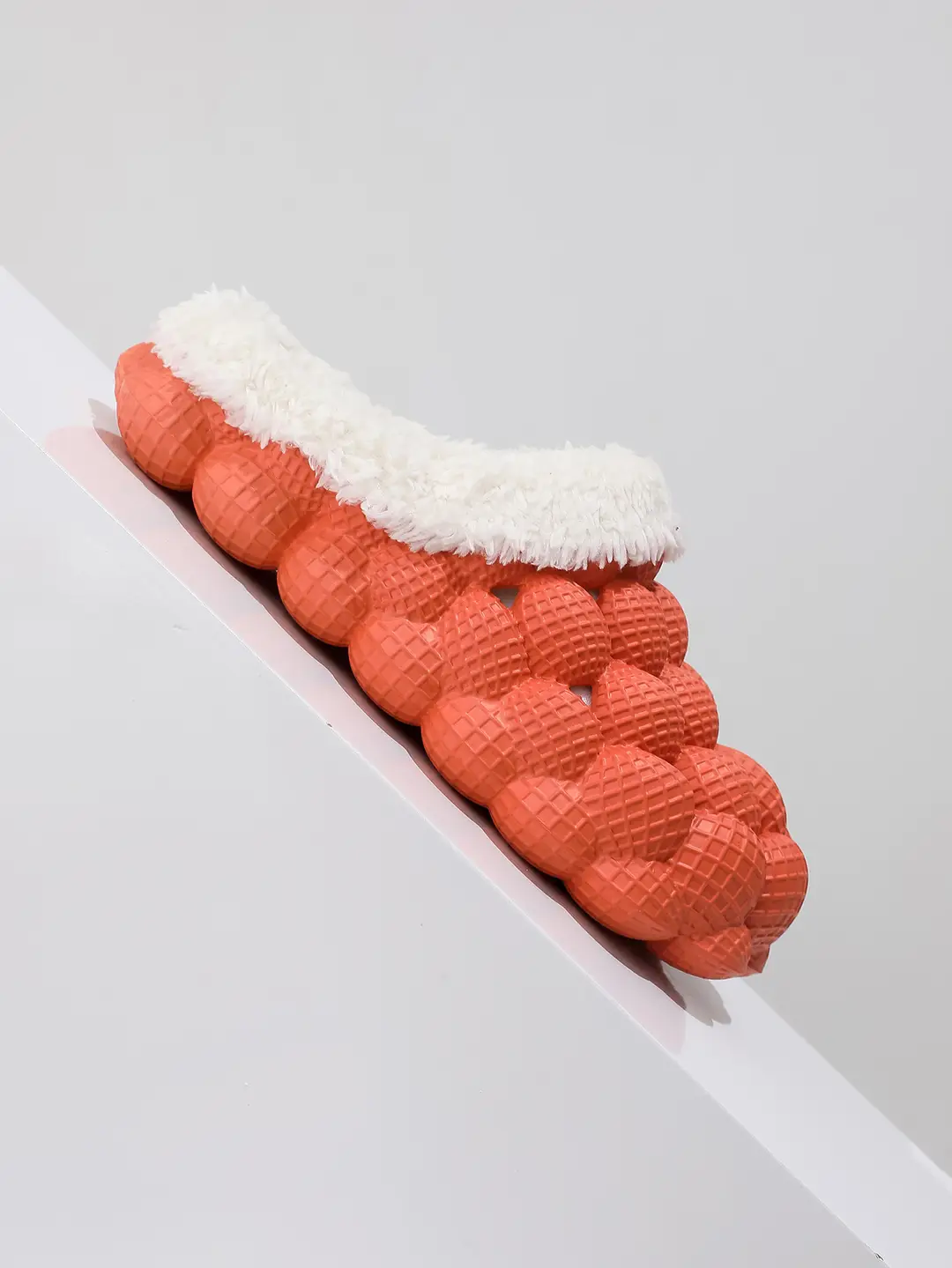 Factory wholesale autumn and winter cotton slippers litchi bubble soft bottom thick bottom cute non-slip warm Mao Mao cotton slippers for men and women — feature 24